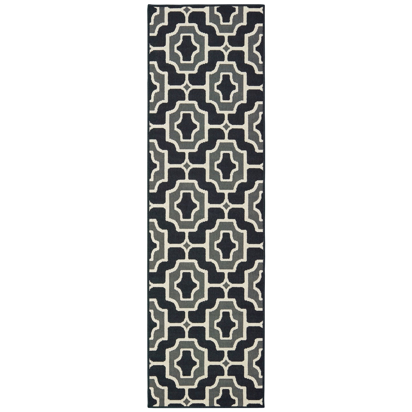 Marina 1491Z Black Outdoor Rug