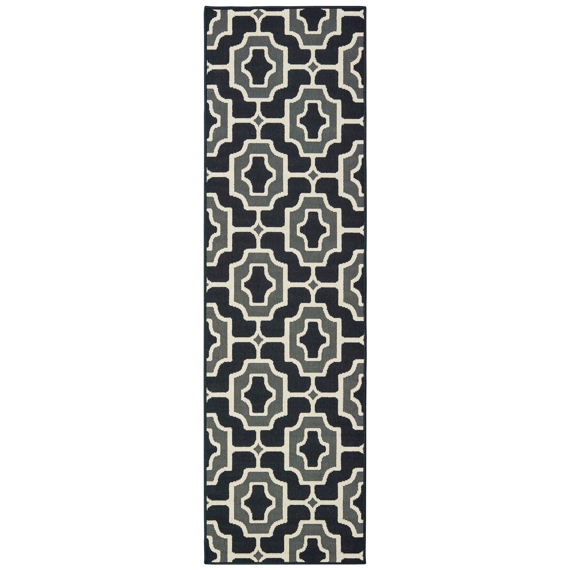 Marina 1491Z Black Outdoor Rug
