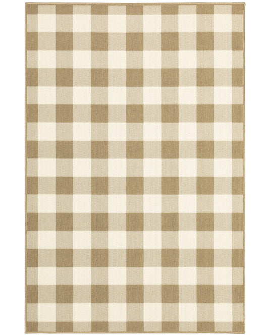 Marina 2598I Tan Outdoor Rug