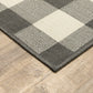 Marina 2598W Grey Outdoor Rug