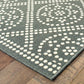 Marina 3969L Grey Lattice Rug