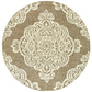 Marina 5929J Tan Medallion Rug