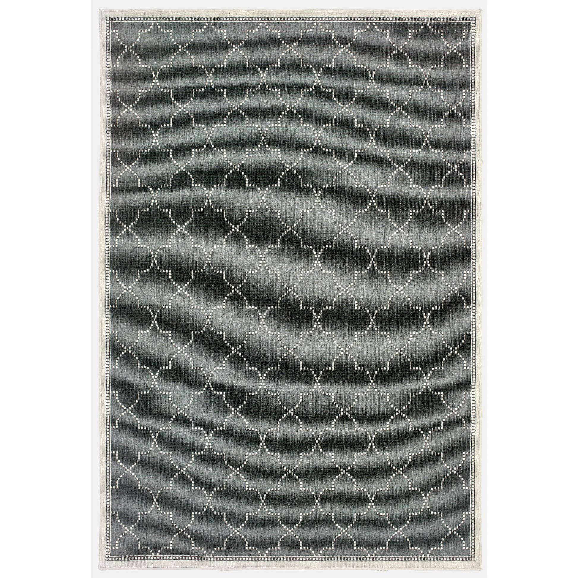 Marina 6025L Grey Lattice Rug