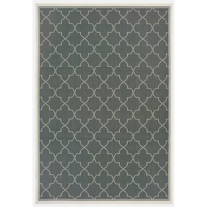 Marina 6025L Grey Lattice Rug