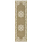 Marina 7764J Tan Medallion Rug