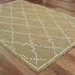 Marina 7765Y Tan Lattice Rug