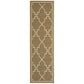 Marina 7765Y Tan Lattice Rug
