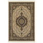 Masterpiece 111W2 Ivory Medallion Rug