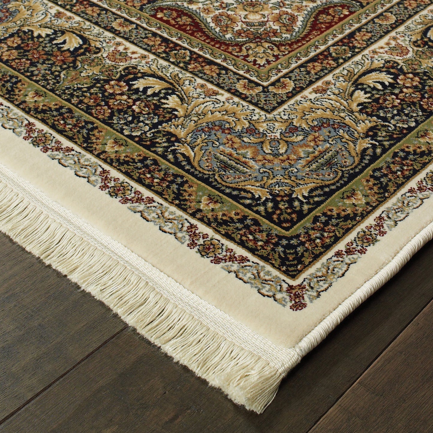 Masterpiece 111W2 Ivory Medallion Rug