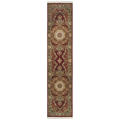 Masterpiece 113R2 Red Medallion Rug