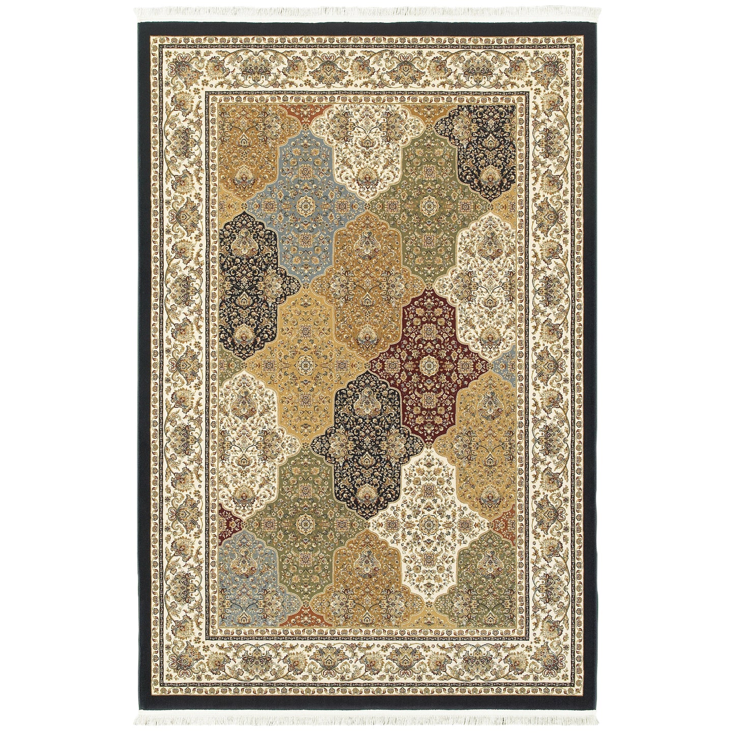 Masterpiece 1331X Navy Trefoil Rug