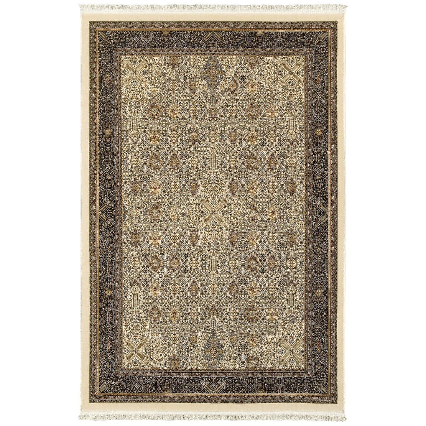 Masterpiece 1335I Ivory Medallion Rug