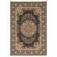 Masterpiece 1802B Navy Medallion Rug