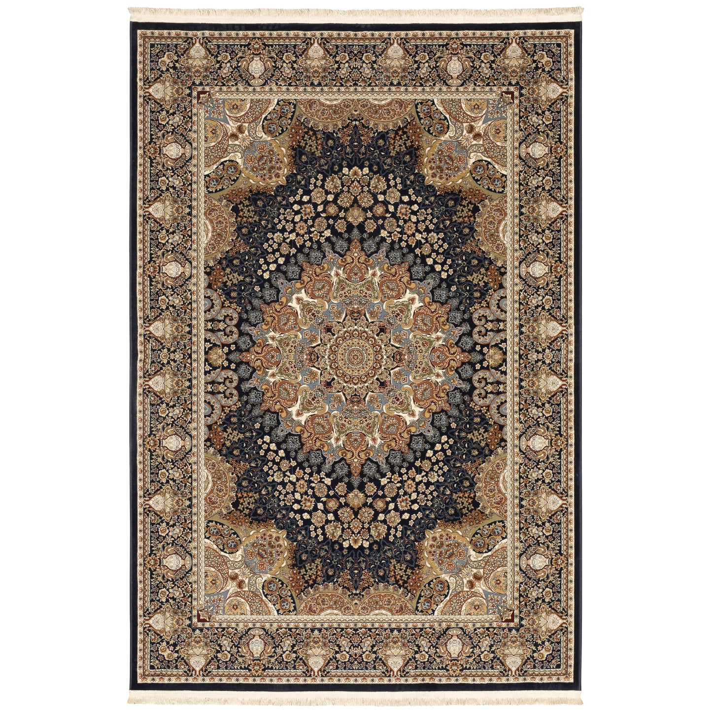 Masterpiece 1802B Navy Medallion Rug