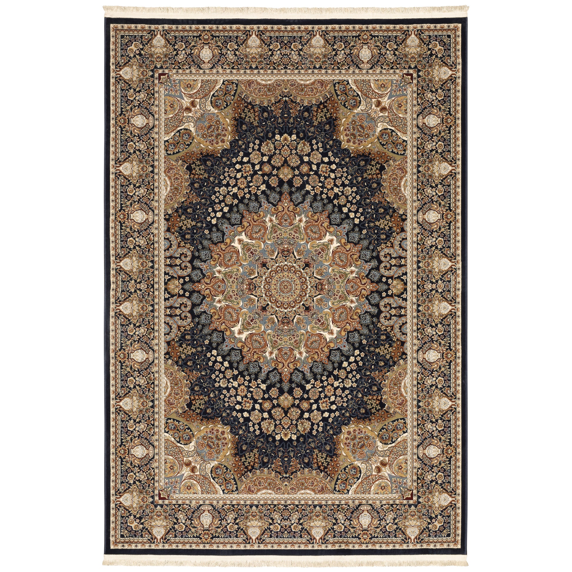 Masterpiece 1802B Navy Medallion Rug