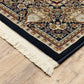Masterpiece 1802B Navy Medallion Rug