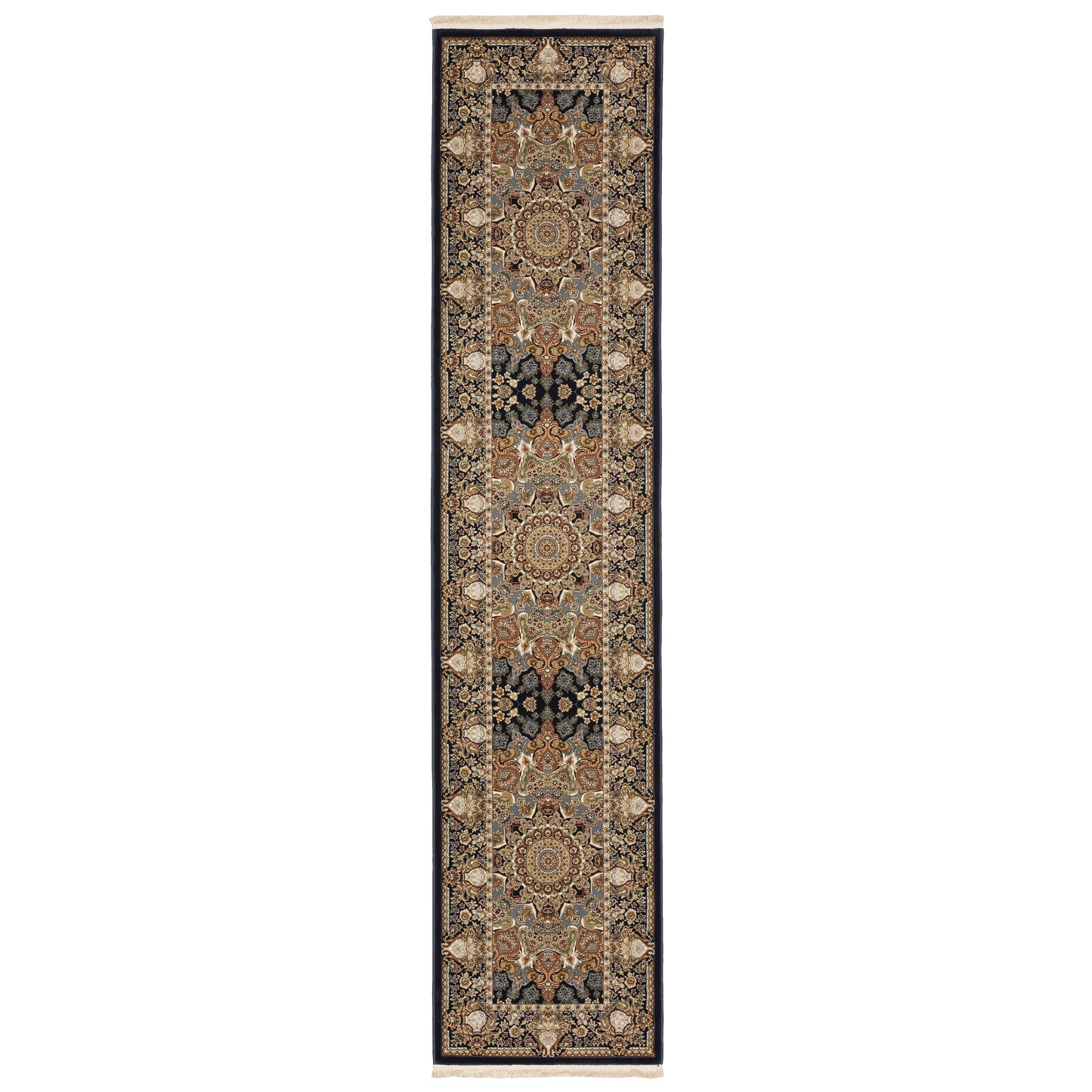 Masterpiece 1802B Navy Medallion Rug