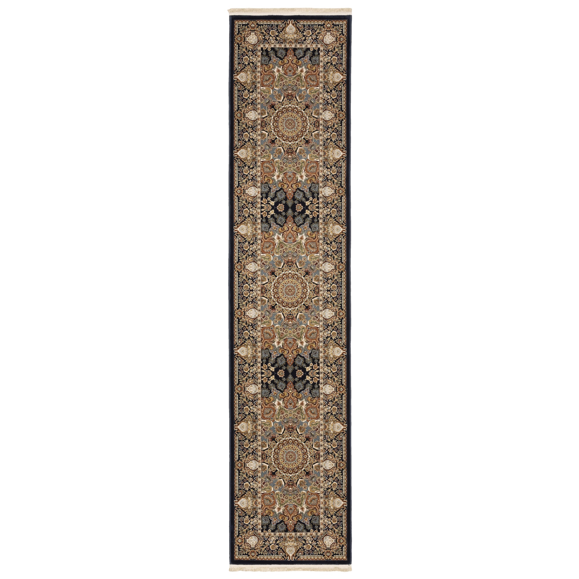 Masterpiece 1802B Navy Medallion Rug