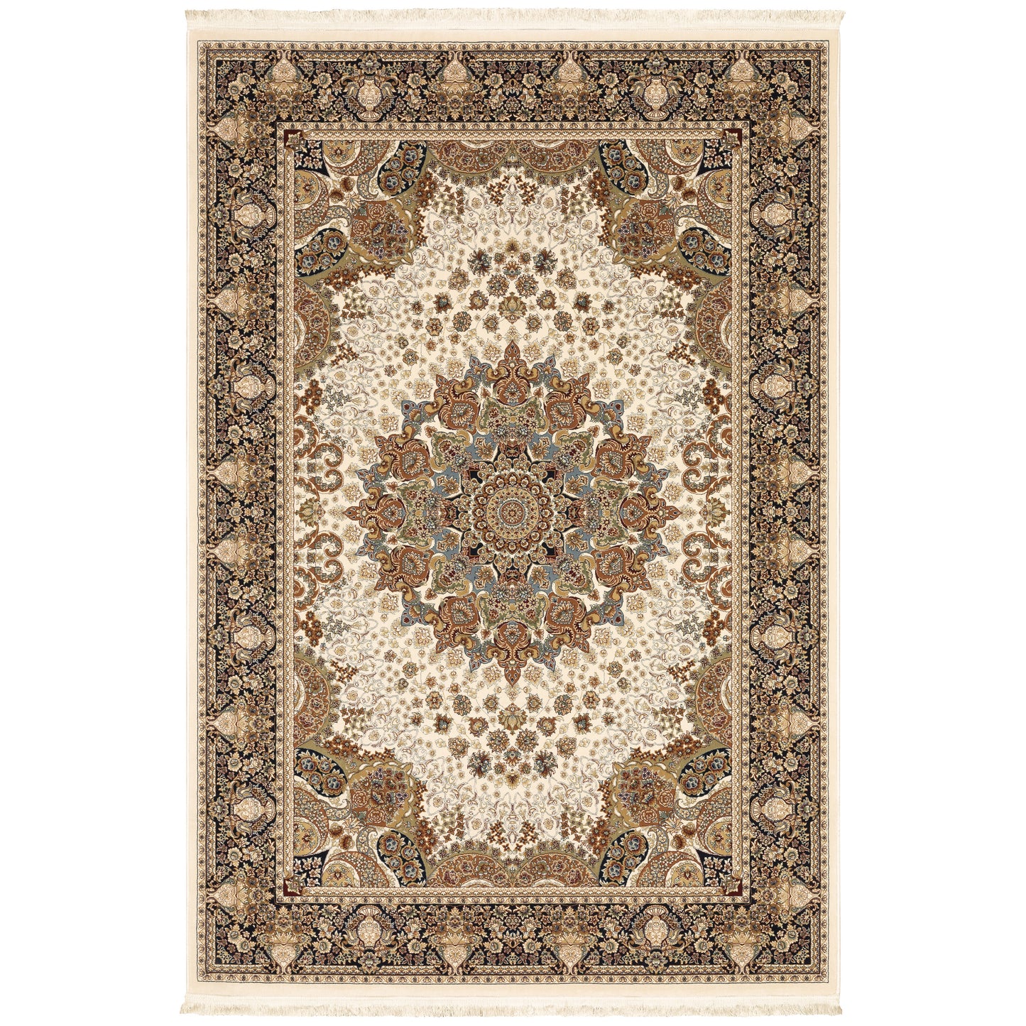 Masterpiece 1802W Ivory Medallion Rug