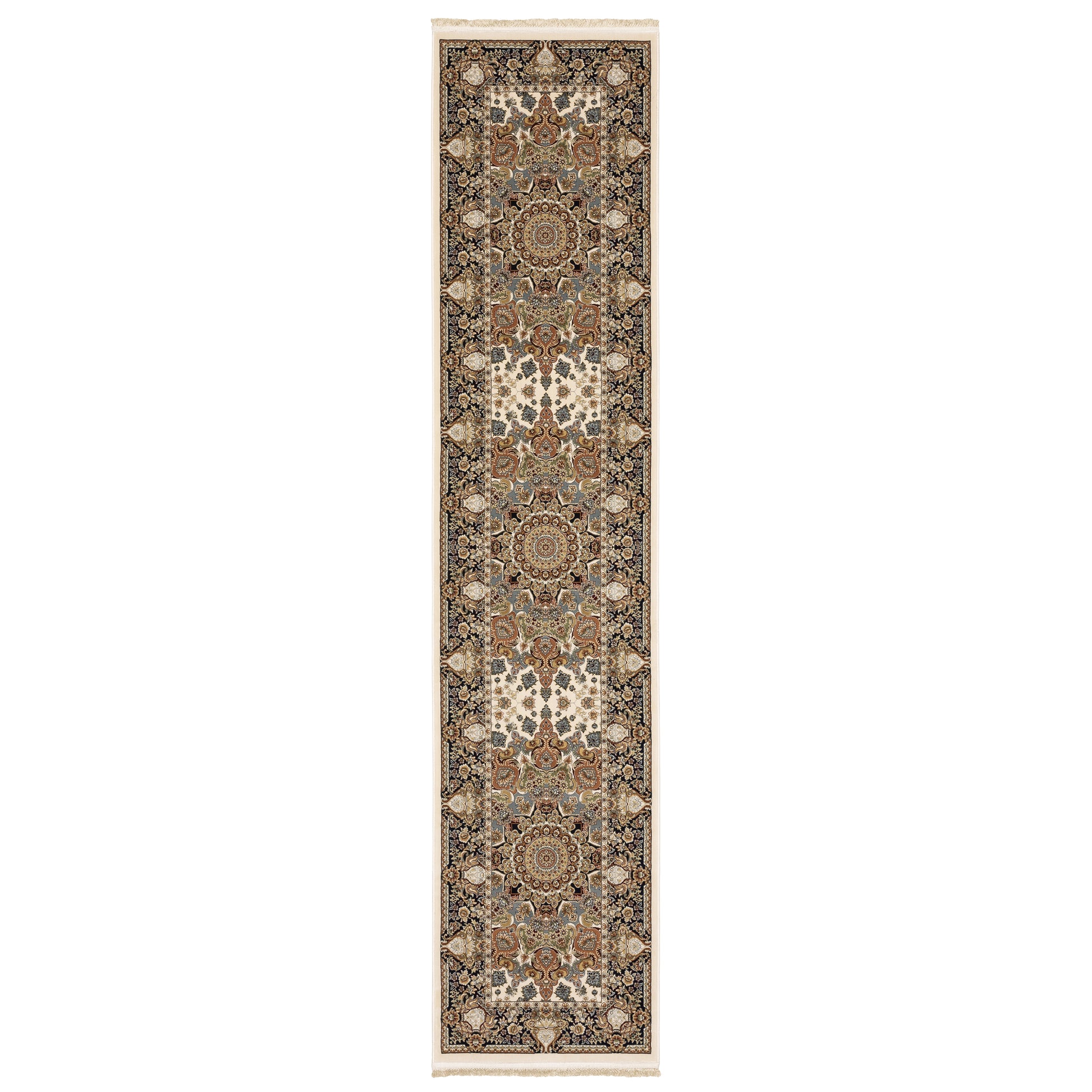 Masterpiece 1802W Ivory Medallion Rug