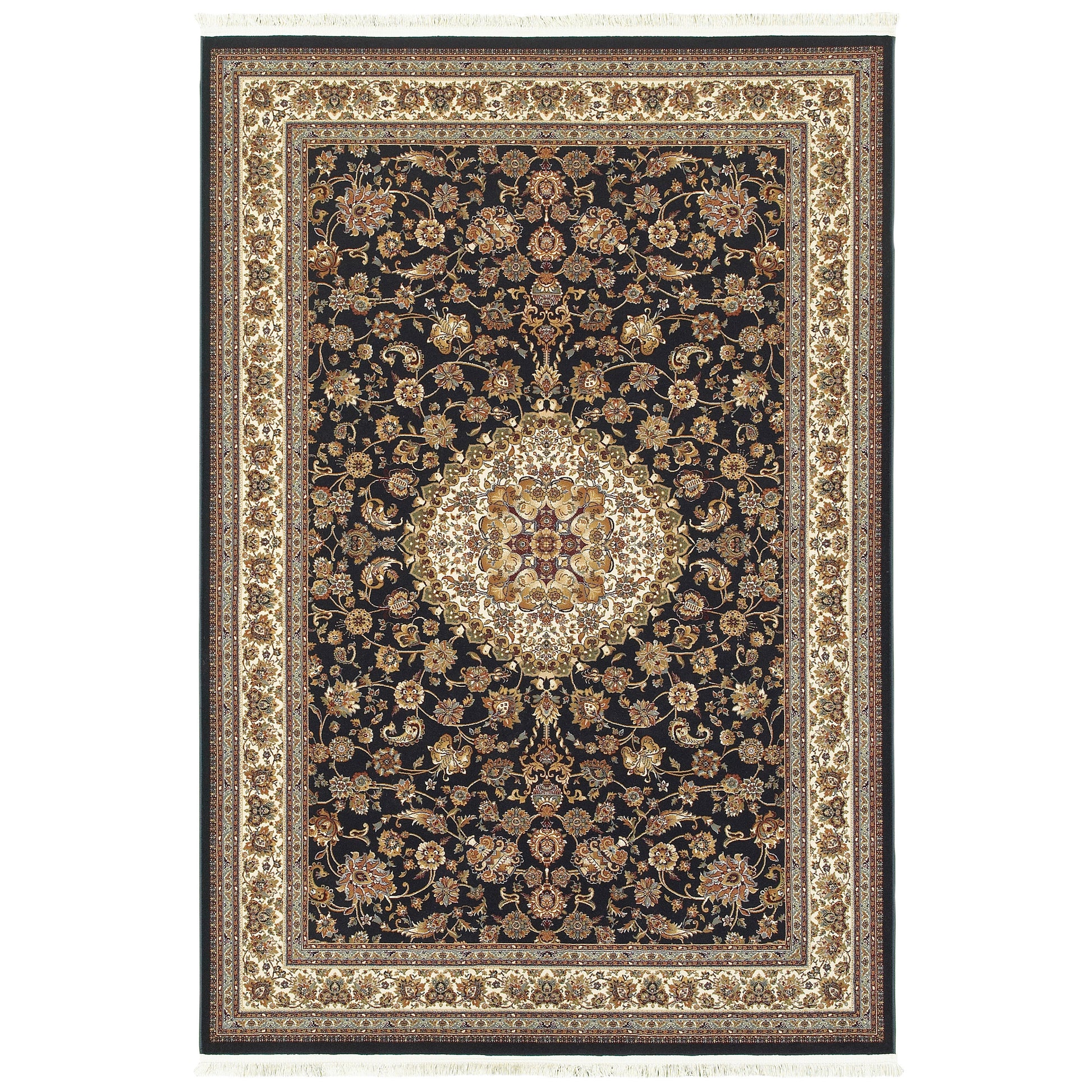 Masterpiece 033B2 Navy Medallion Rug