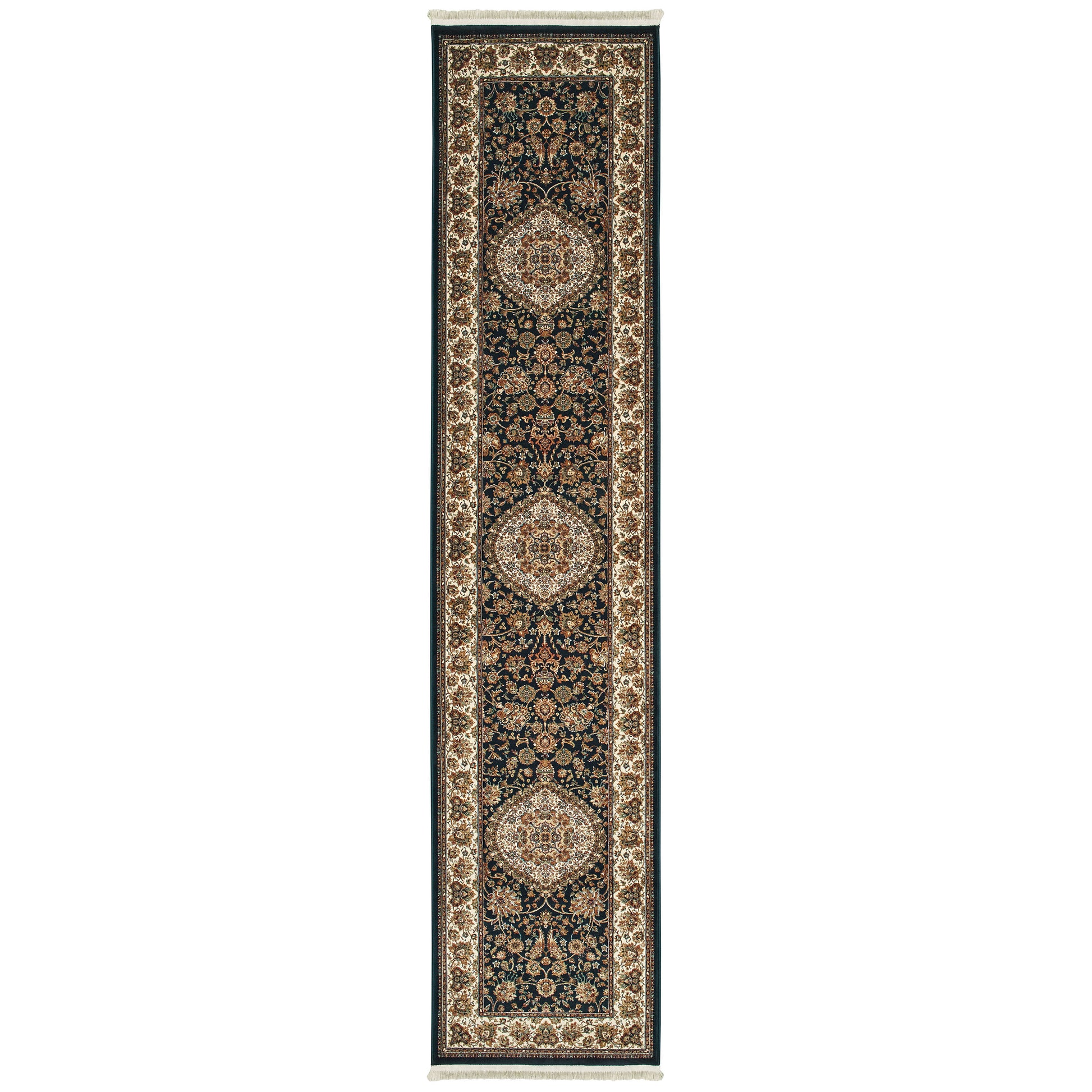 Masterpiece 033B2 Navy Medallion Rug