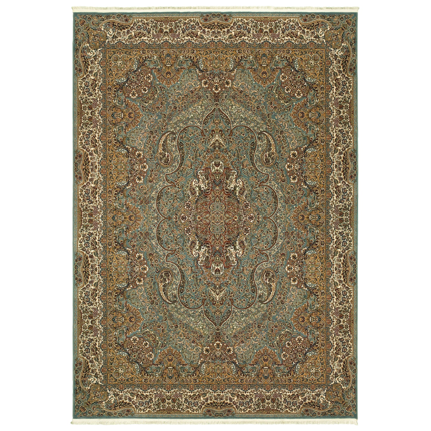 Masterpiece 502L2 Blue Medallion Rug