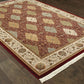 Masterpiece 530M2 Red Geometric Rug