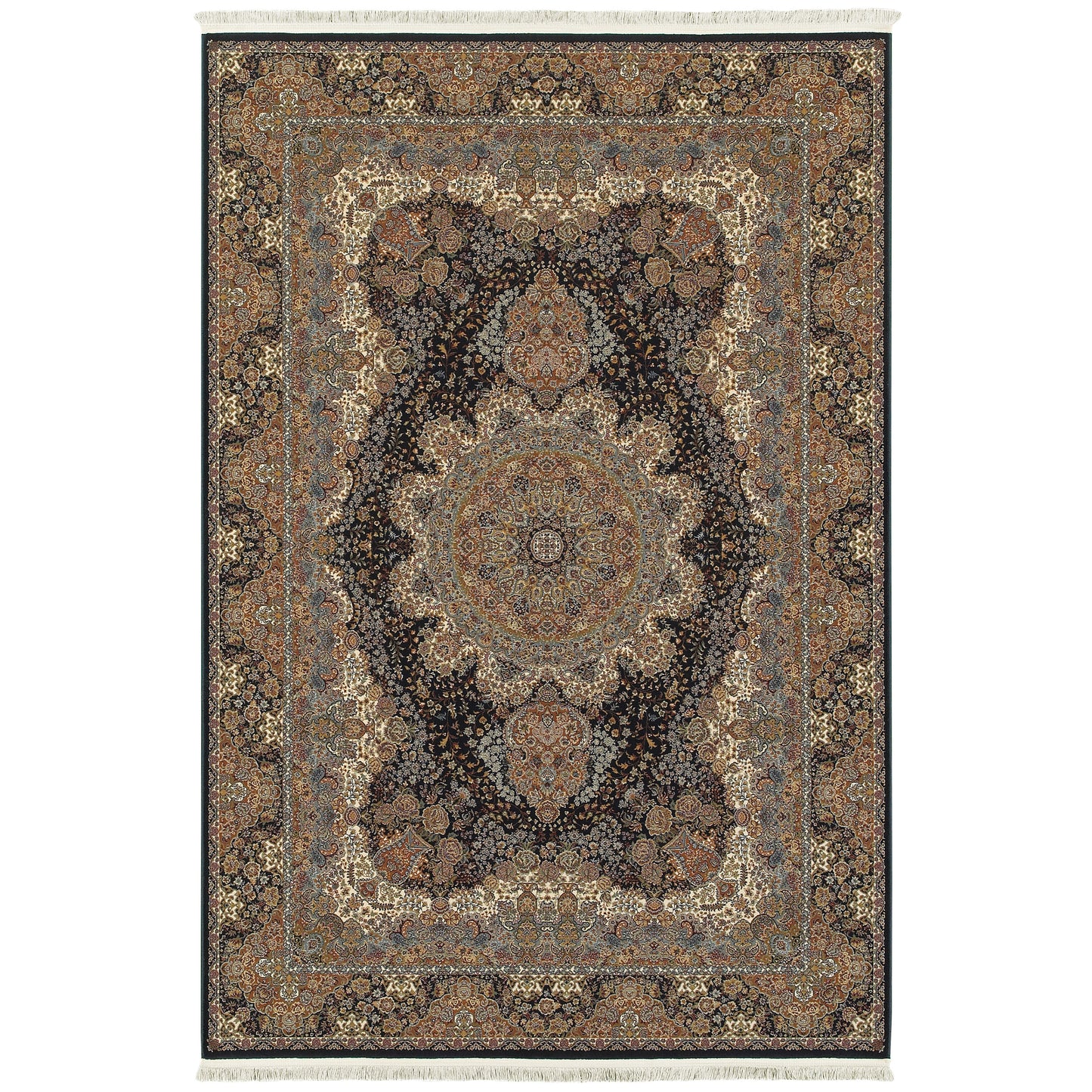 Masterpiece 5501K Navy Medallion Rug