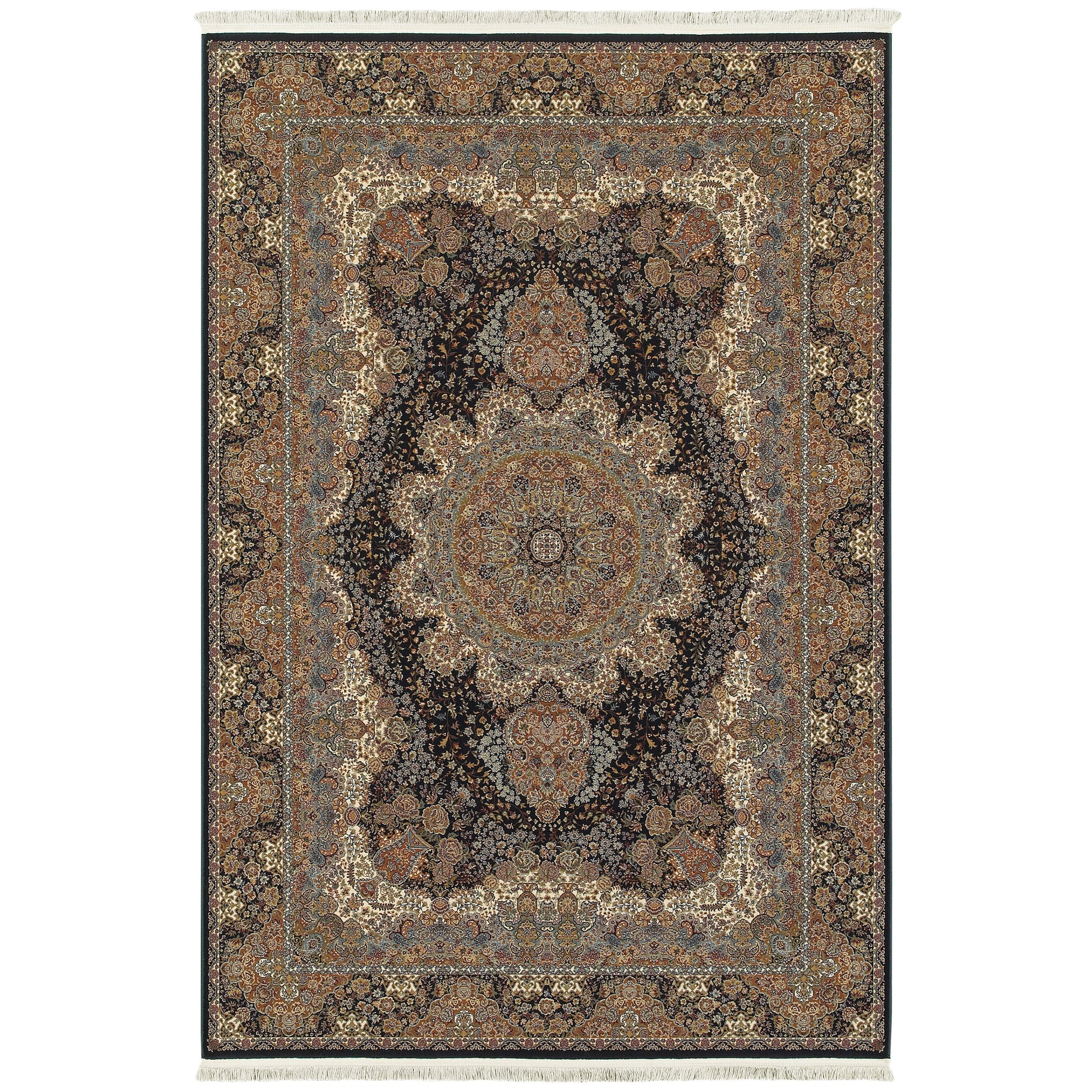 Masterpiece 5501K Navy Medallion Rug