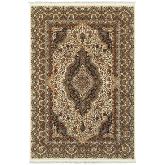 Masterpiece 5560W Ivory Medallion Rug