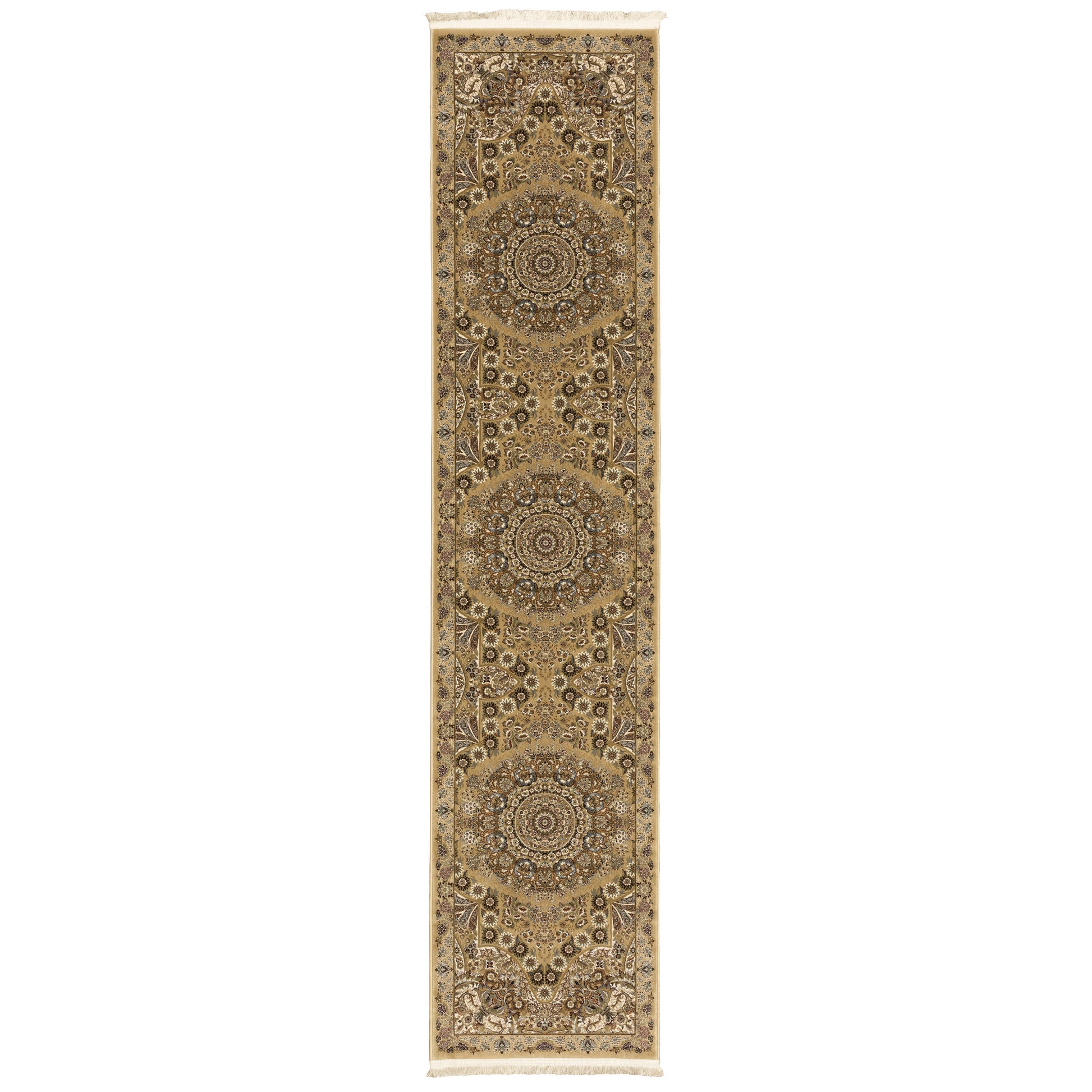 Masterpiece 8022J Gold Medallion Rug