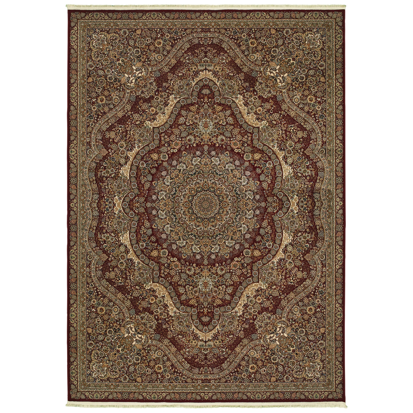 Masterpiece 8022R Red Medallion Rug