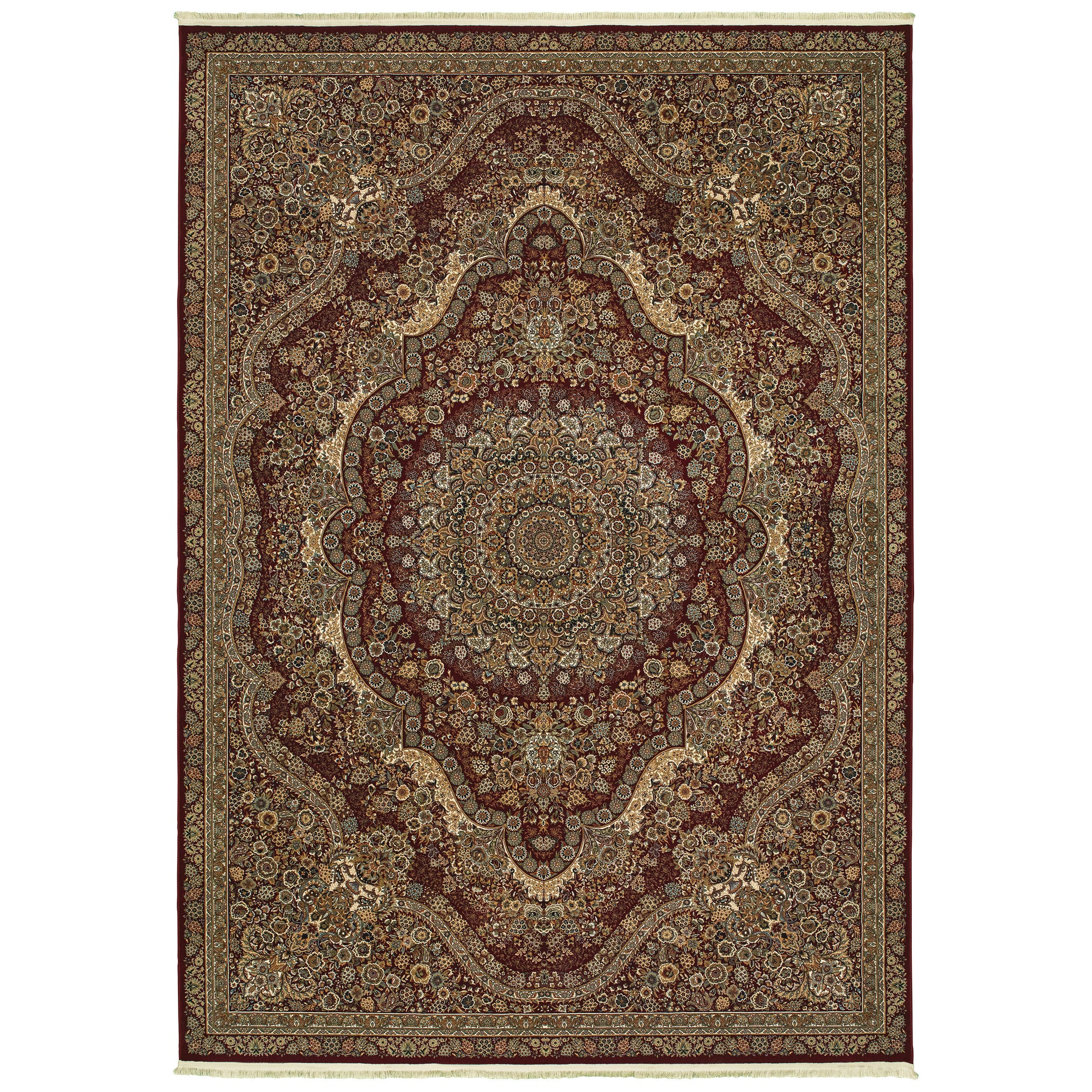Masterpiece 8022R Red Medallion Rug
