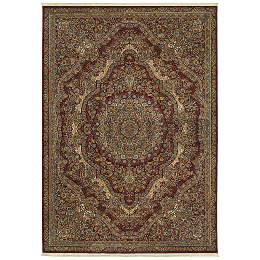 Masterpiece 8022R Red Medallion Rug