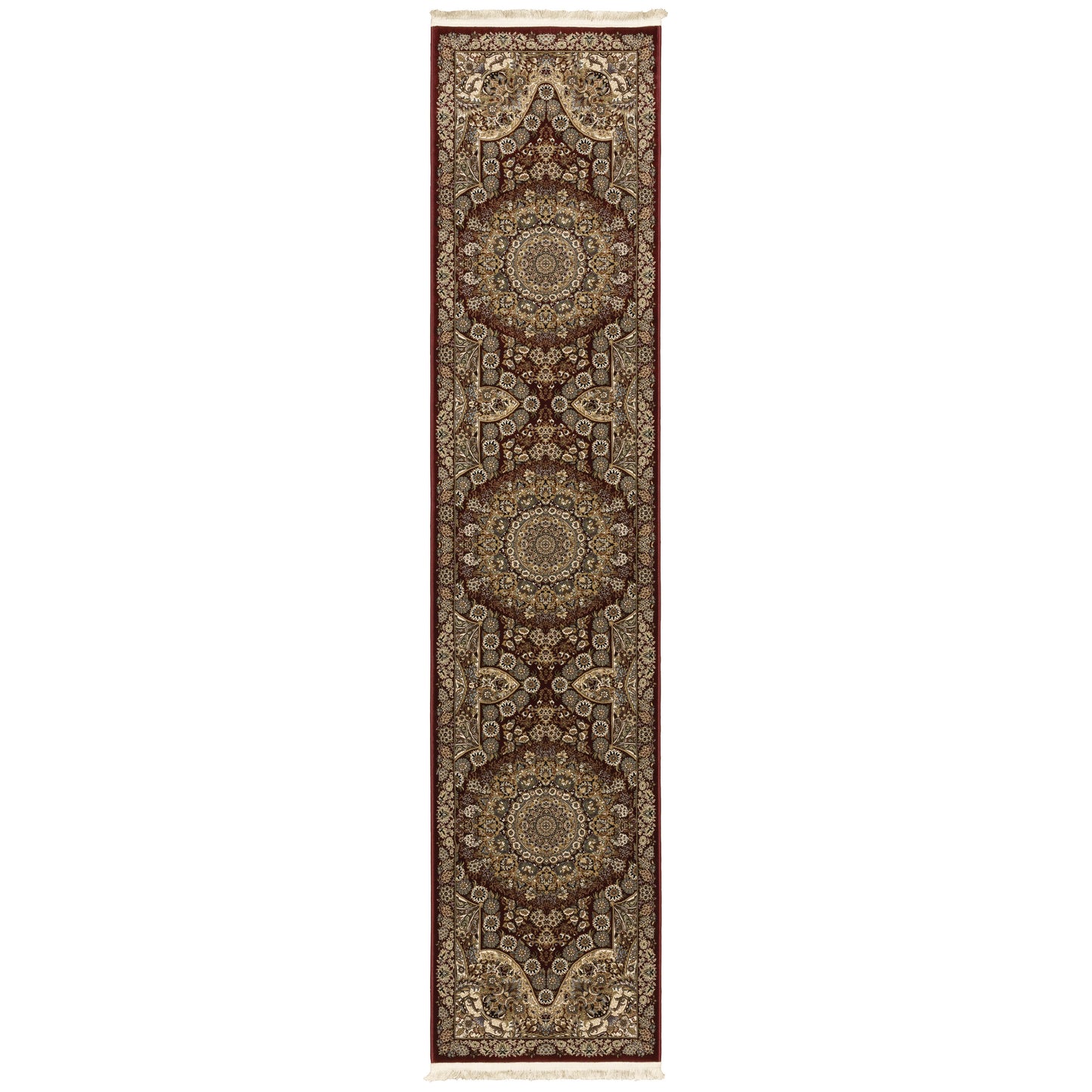Masterpiece 8022R Red Medallion Rug