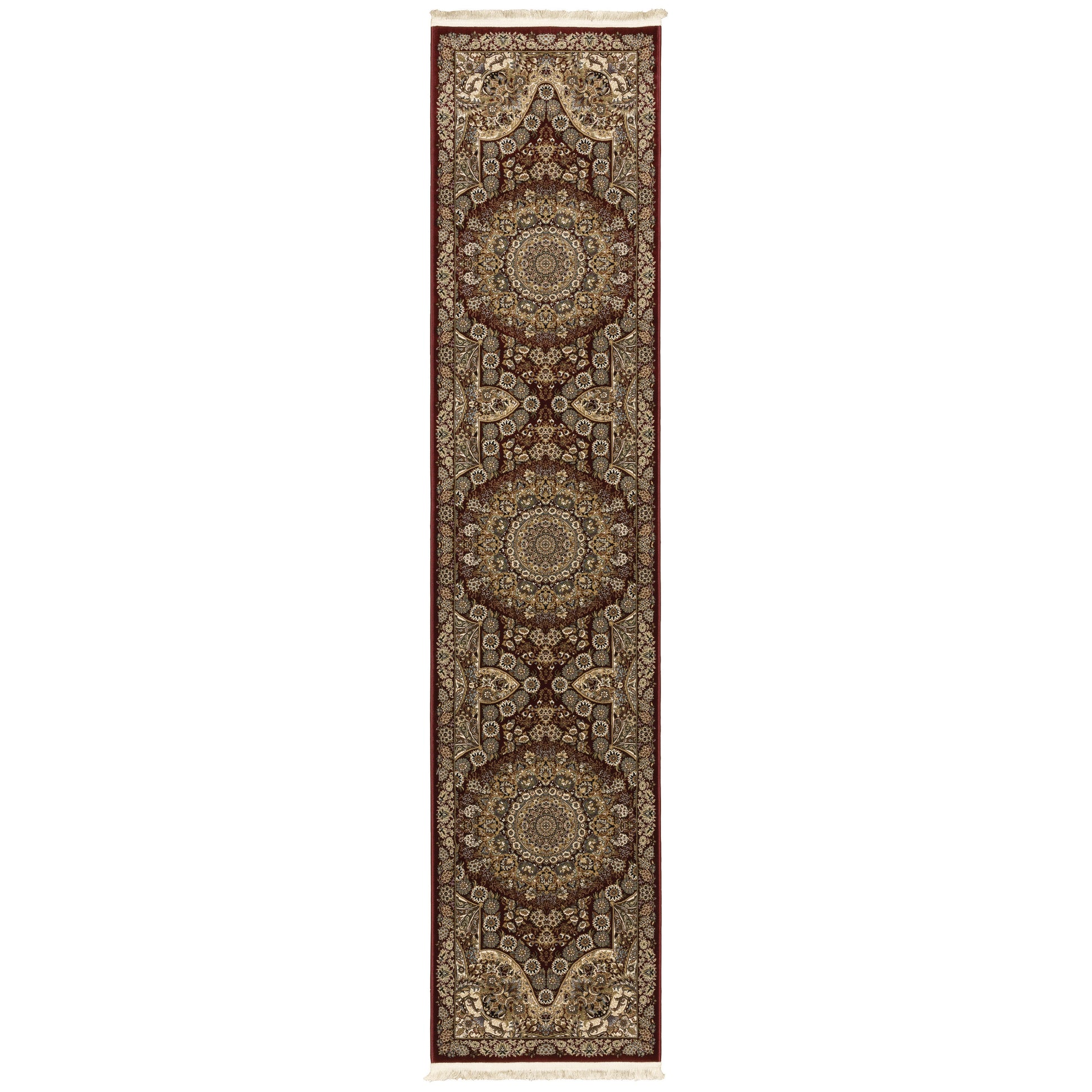 Masterpiece 8022R Red Medallion Rug