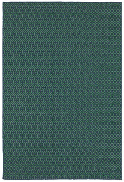 Meridian 1634Q Navy Outdoor Rug