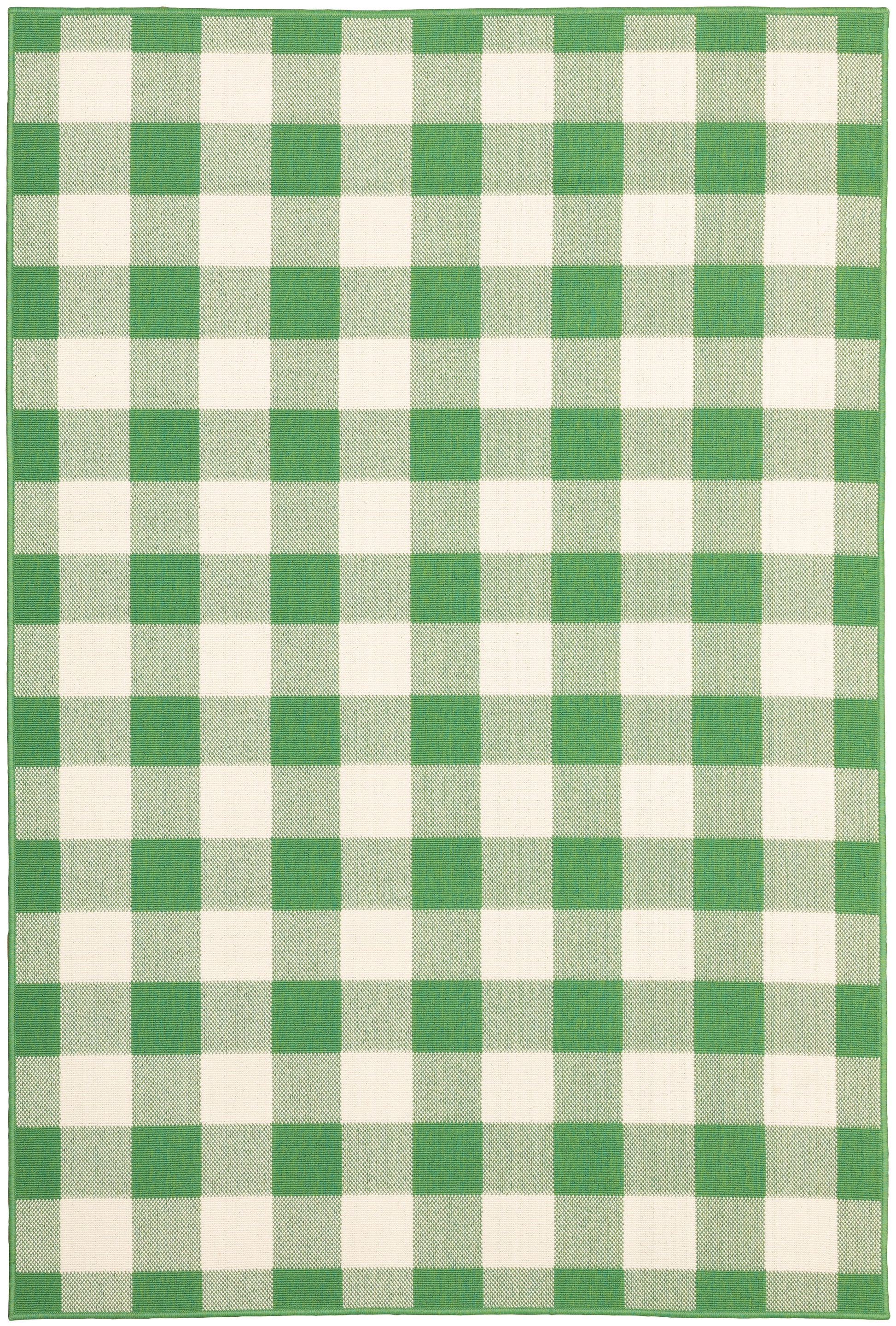 Meridian 2598G Green Outdoor Rug
