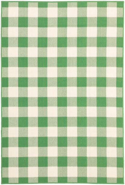 Meridian 2598G Green Outdoor Rug