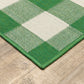 Meridian 2598G Green Outdoor Rug
