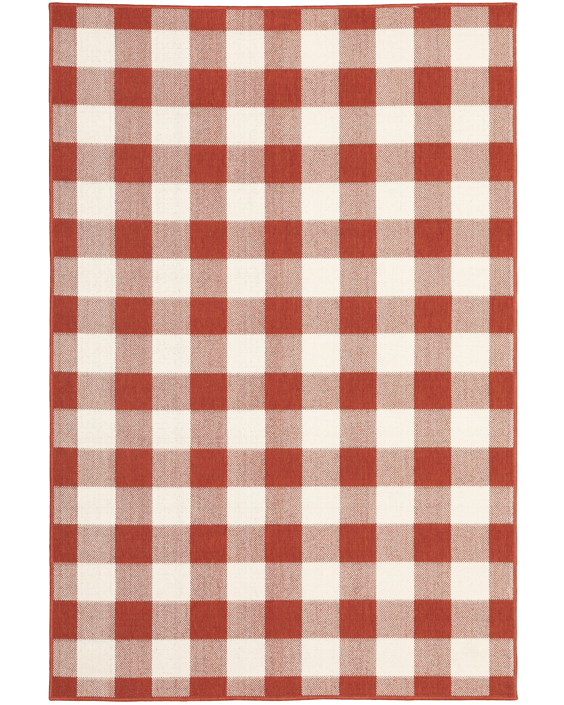 Meridian 2598R Red Outdoor Rug