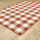 Meridian 2598R Red Outdoor Rug