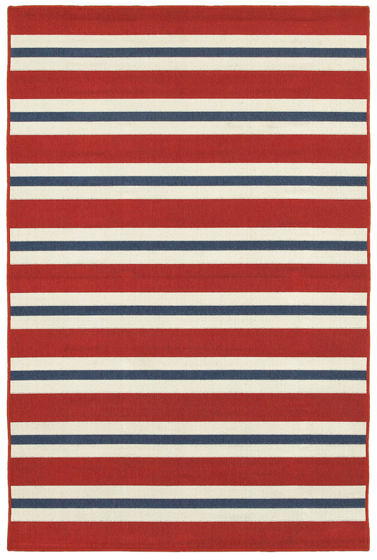 Meridian 5701R Red Outdoor Rug