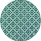 Meridian 5868L Blue Outdoor Rug