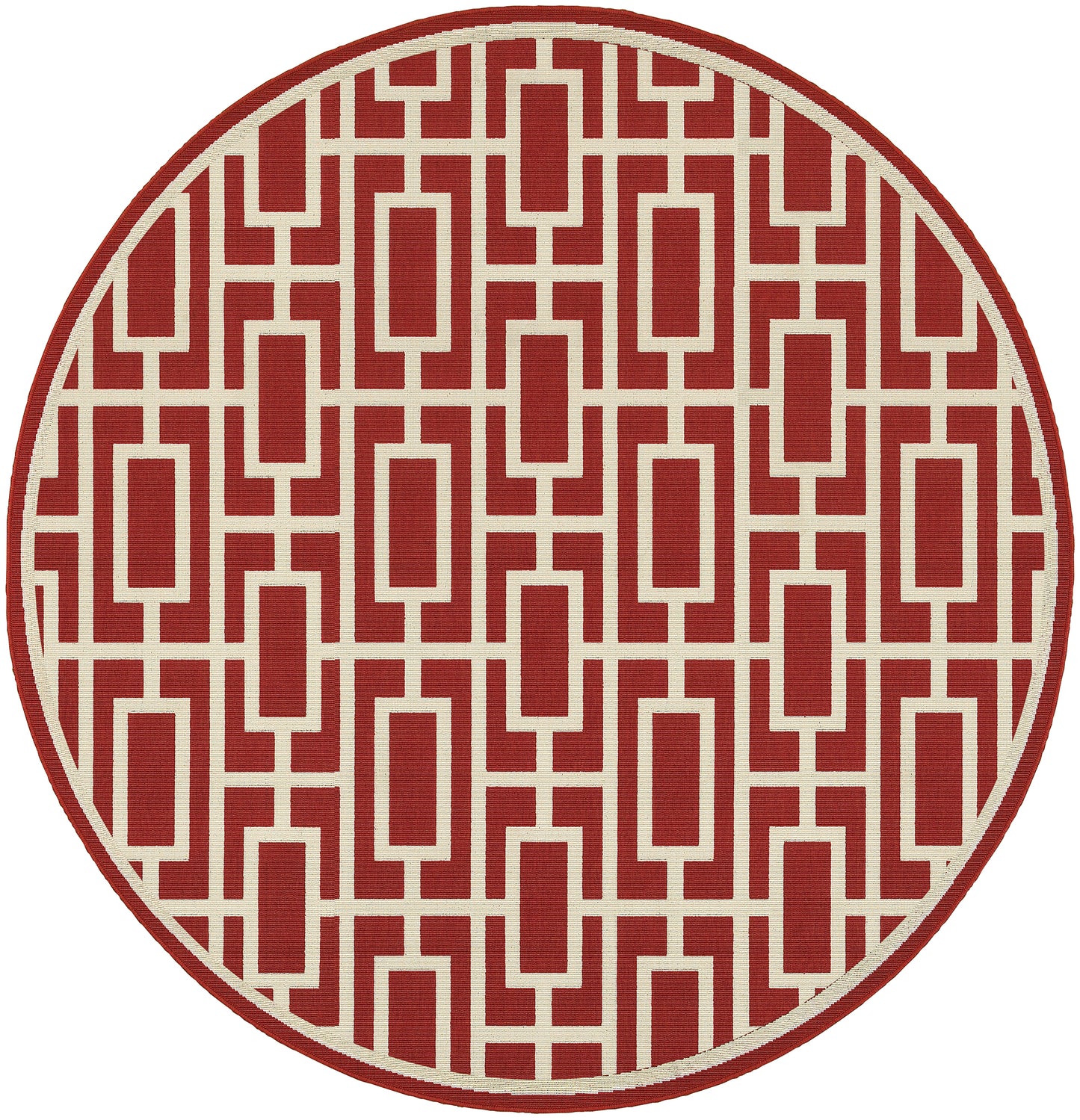 Meridian 9754R Red Outdoor Rug