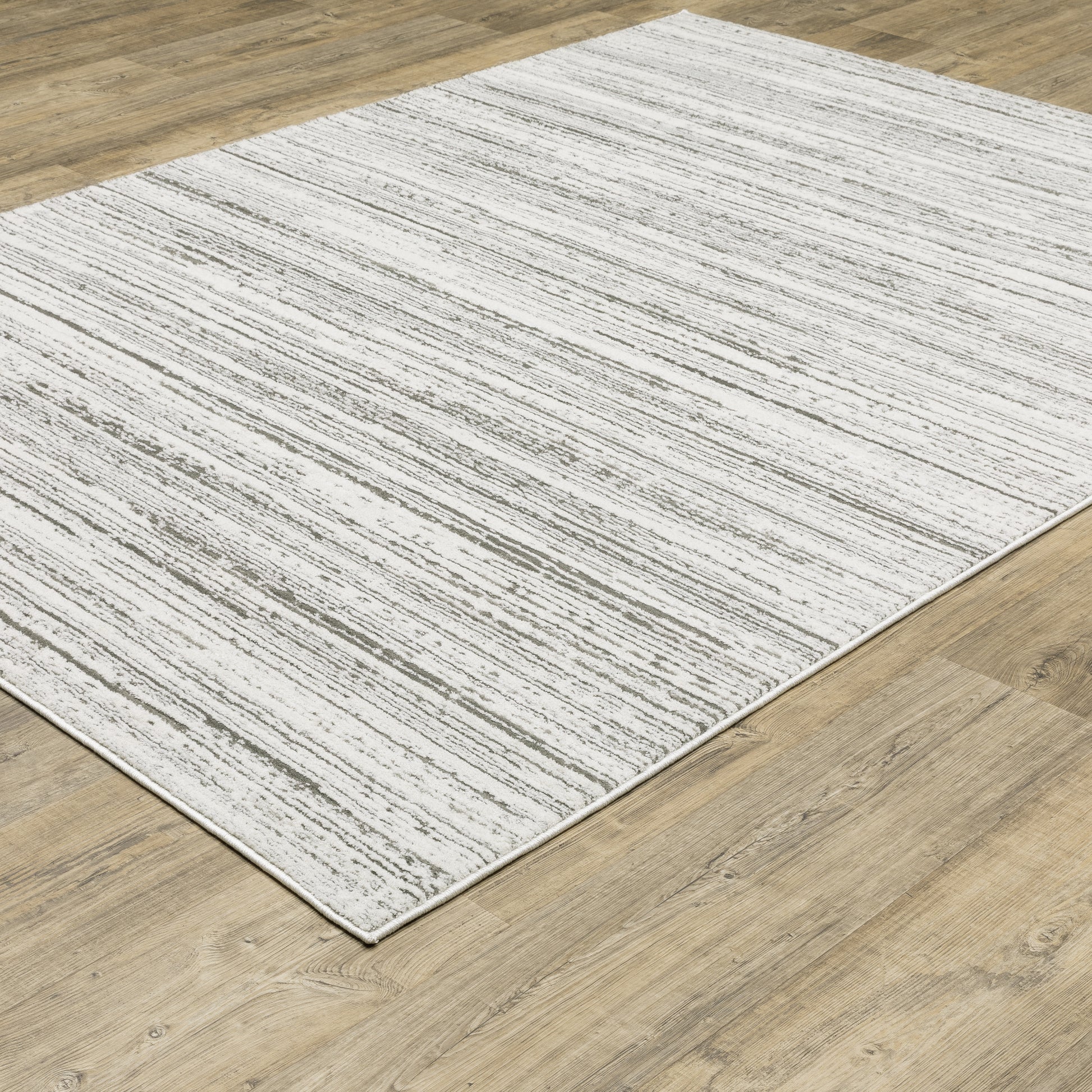 Montecito 4154W White Distressed Rug