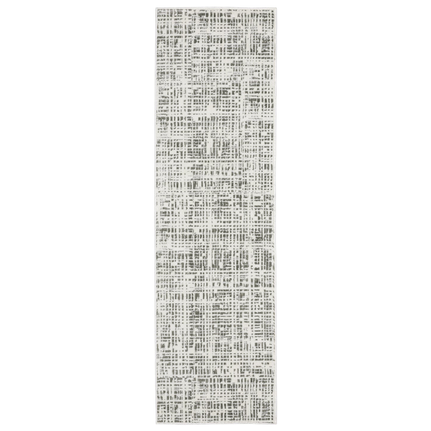 Montecito 5150W White Abstract Rug