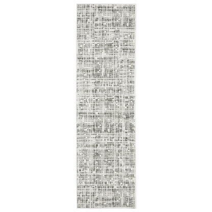 Montecito 5150W White Abstract Rug