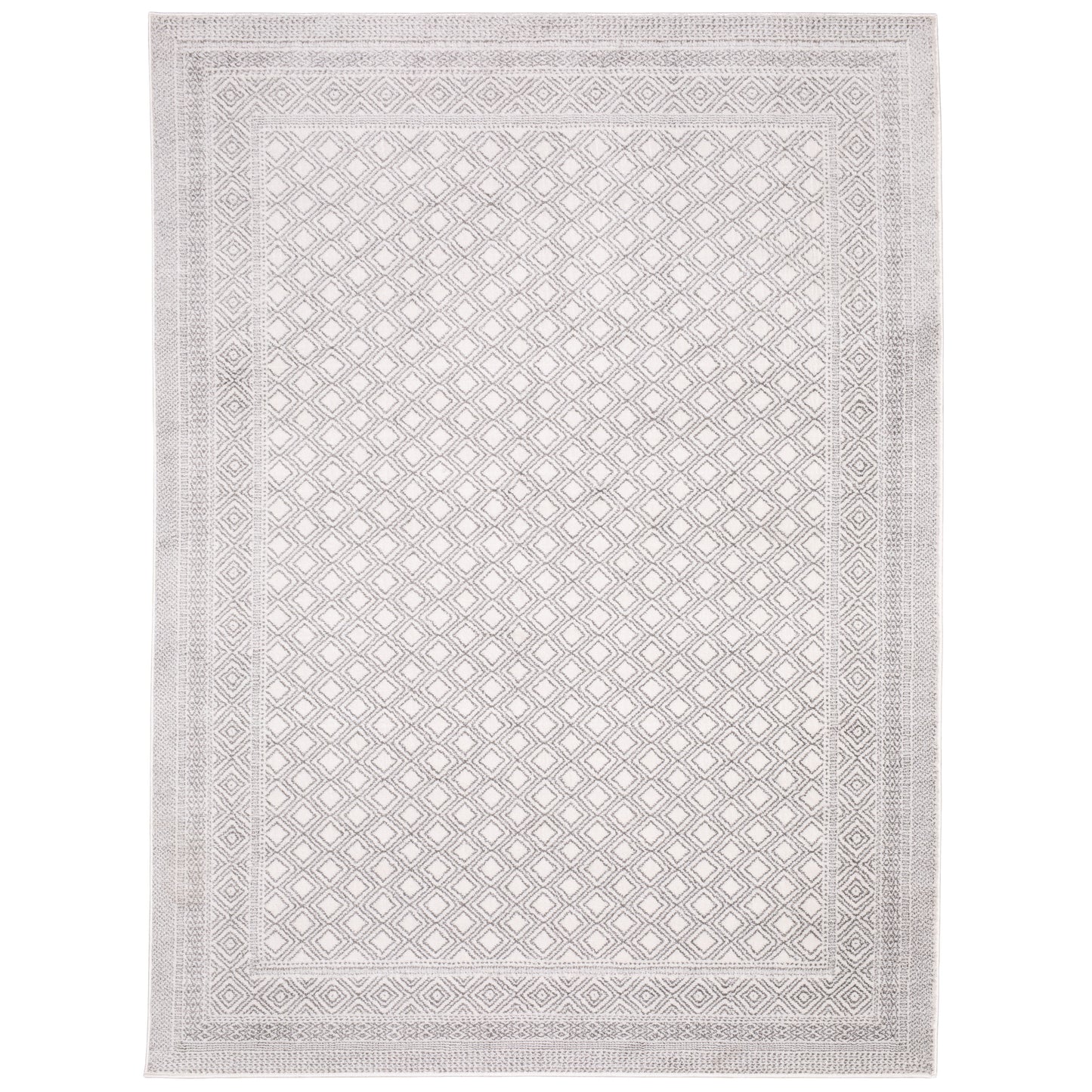 Montecito 094W8 White Distressed Rug